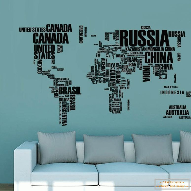 Mapa zemalja