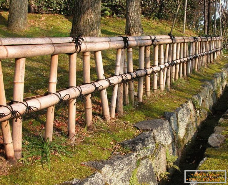 Lepa ograda od bambusa