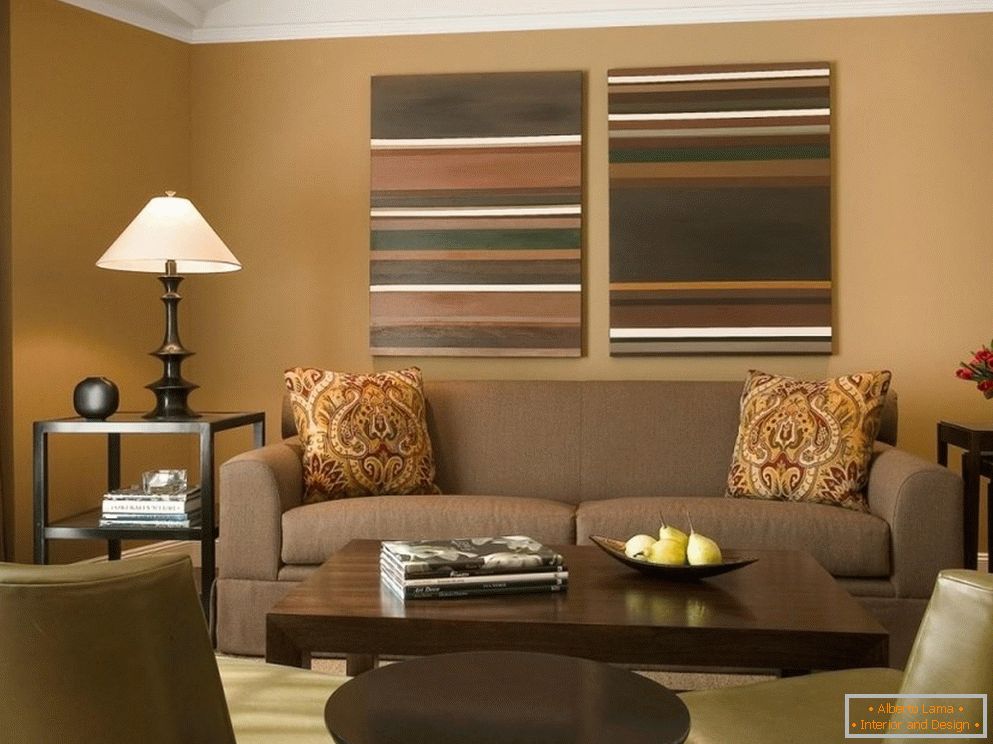 Sofa za zidnu boju