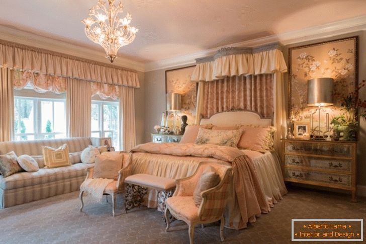 Dizajn luksuzne spavaće sobe