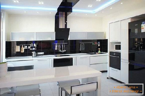 dizajn kuhinje m 2 m fotografija, foto 35