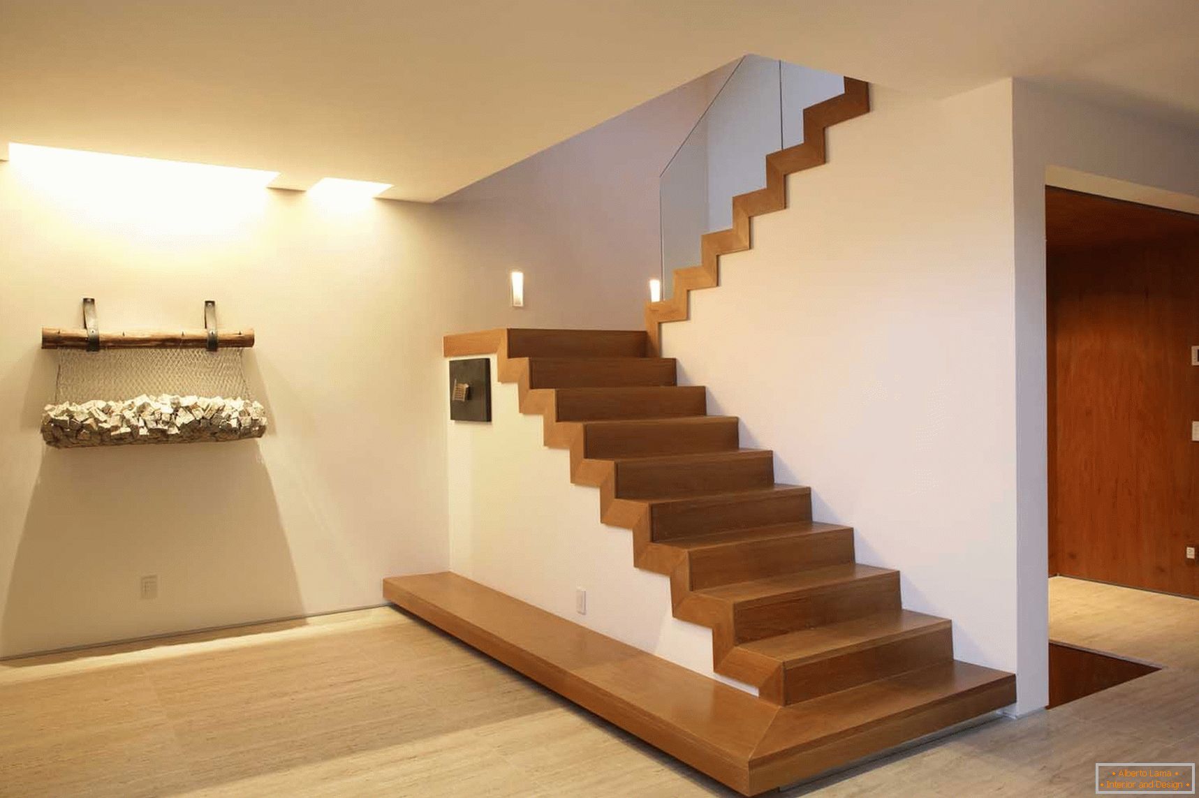 Stepenice u stilu minimalizma