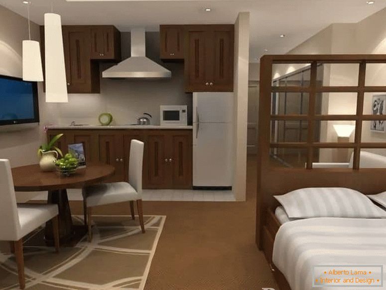 Ovim dizajnom možete videti kako da odvojite spavanje u malom stanu
