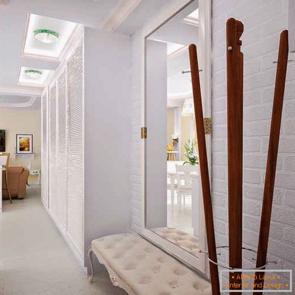 dizajn enterijera hodnika u kući, foto 46
