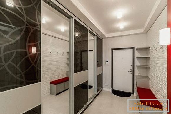 dizajn hodnika u apartmanskim idejama fotografija, foto 27