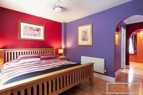 Luksuzne boje za zidove spavaće sobe