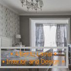 Siva boja u dizajnu spavaće sobe