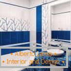 Indigo boja u dizajnu kupatila