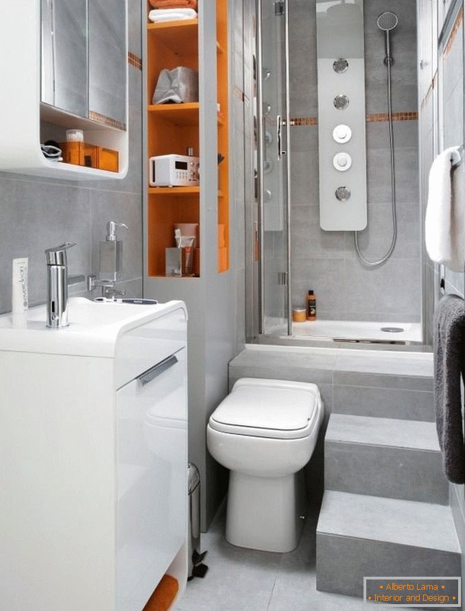 Hi-tech dizajn kupatila