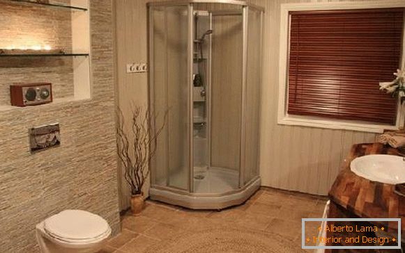 dizajn kupatila sa toaletom i mašinom za veš, fotografija 8