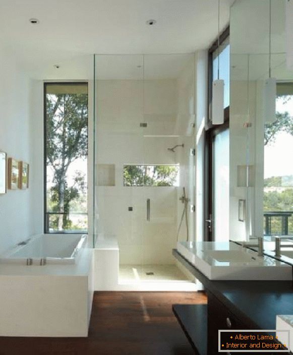 dizajn kupatila, u kombinaciji sa toaletnim fotografijama, foto 28