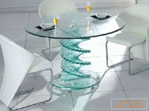 dizajnerske stolice od stakla, foto 9