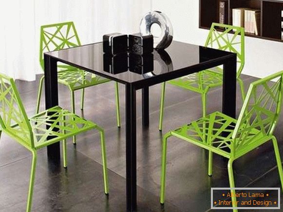 dizajnerske metalne stolice, foto 43