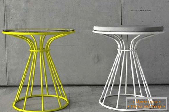 dizajnerske metalne stolice, foto 45