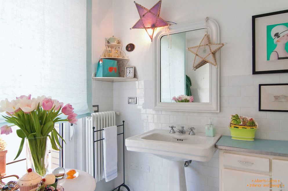 Umivaonik i njegov neobičan dizajn sa zvezdama