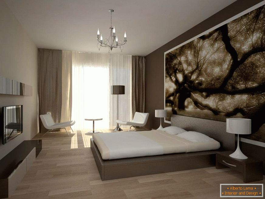 Stil minimalizma je idealan za organizovanje unutrašnjosti malih spavaćih soba.