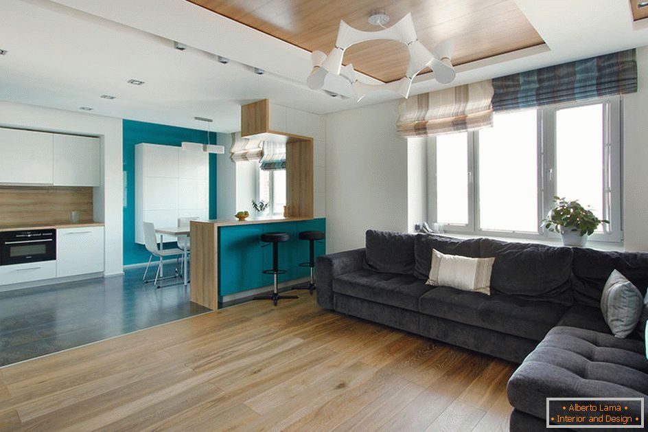 Stilizam minimalizam - dobar izbor za stvaranje apartmana u enterijeru.