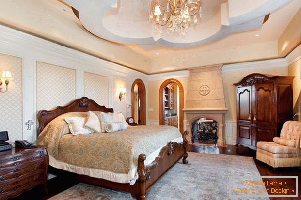 spavaća soba u klasičnom stilu
