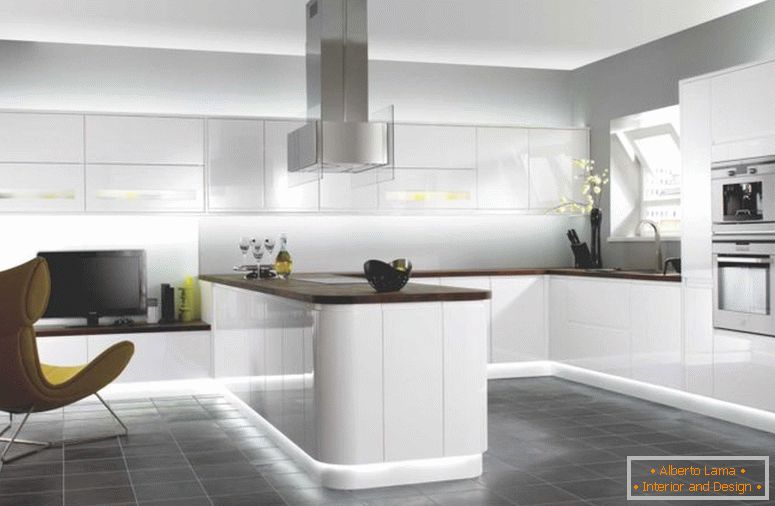 Unutrašnjost u belom stilu - najbolja fotografija