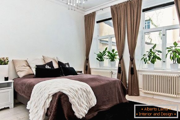 Izuzetan enterijer spavaće sobe u francuskom stilu