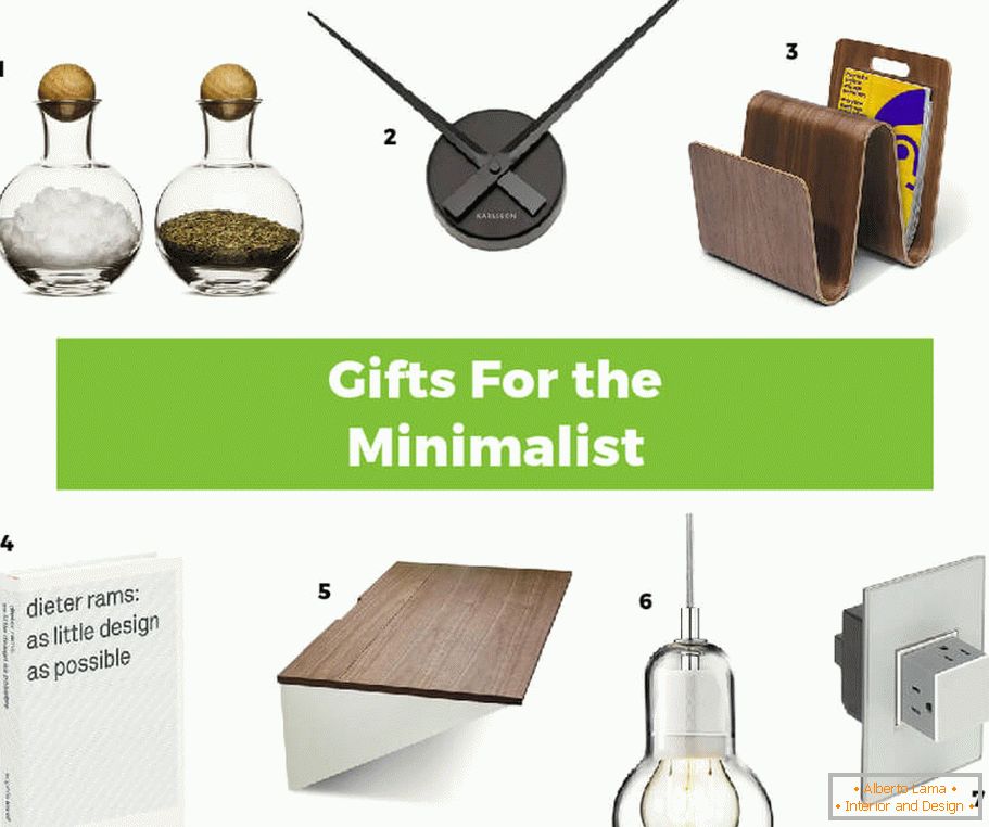 Zanimljive ideje poklona u stilu minimalizma