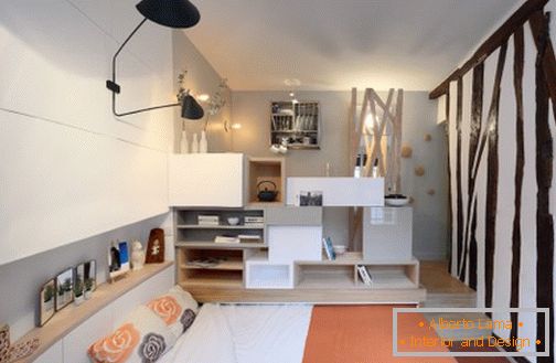 Unutrašnji dizajn malog apartmana od Julie Nabuchit