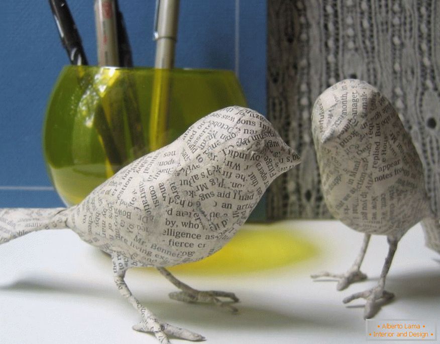 Ptice iz papier-machea