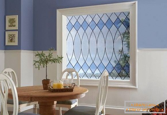 Predivni prozori - fotografije dekorativne dekoracije stakla