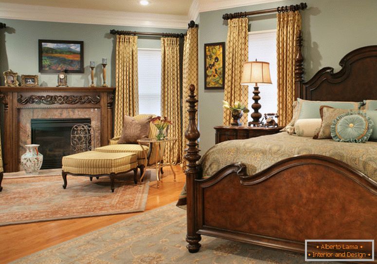 vrhunski tradicionalni master-spavaća soba-enterijer-dizajn-sa-unutrašnjost-ideja-cool-boja-boja-za-unutrašnjost-zid-dizajn-sa-klasikom-11