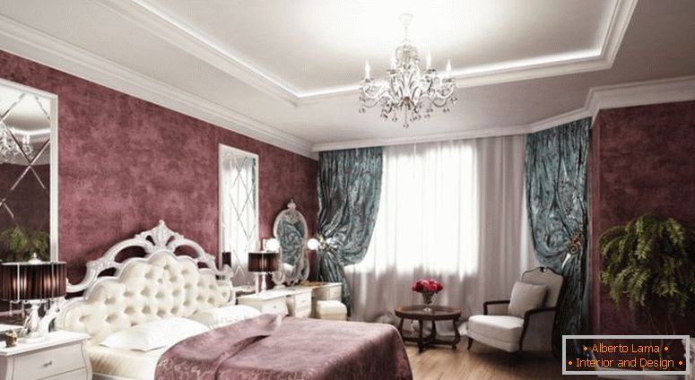 klasična spavaća soba-enterijer