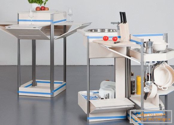 Mobilni kuhinjski set od Maria Lobisch i Andreas Nather