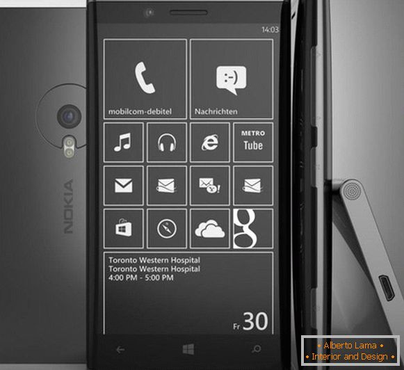 Koncept Nokia Lumia 999
