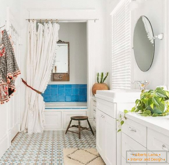 Prekrasne kupaonice - fotografije eklektičnog stila