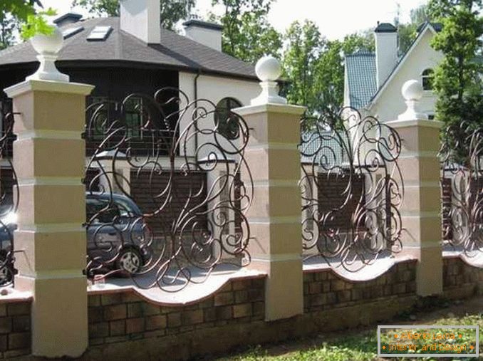 ворота и ograde za privatnu kuću фото