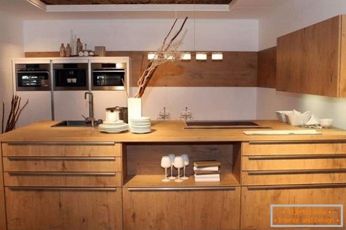 kuhinja izrađena od drveta vlastite ruke, slika 1