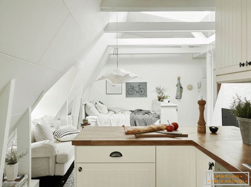 Nestandardna veza spavaće sobe sa kuhinjom u Švedskoj