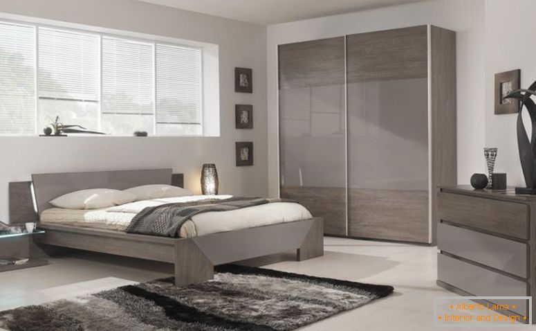 moderno-jasen-siv-hrast-krevet-sa-podudaranjem-noćni ormarić-i-armoire-u-spavaćoj sobi