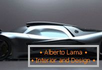 Mercedes SL GTR - konceptni automobil dizajnera Marka Khostlera