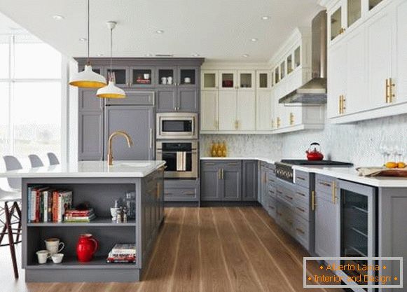 Dvokomorni ormari u kuhinji - moderan dizajn 2018