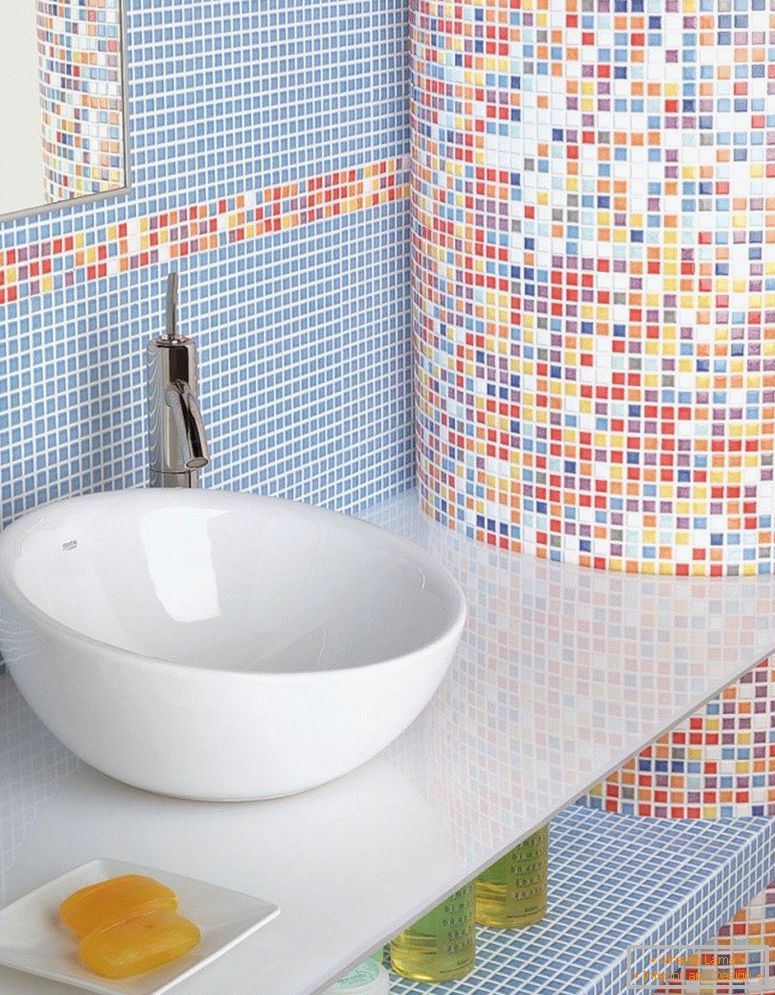 Mozaik za kupatilo - 100 fotografija ideja kako ukrasiti