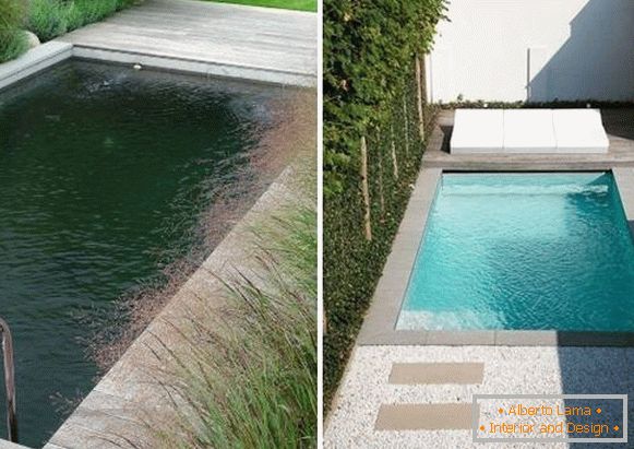 Betonski bazeni i uređenje na fotografiji