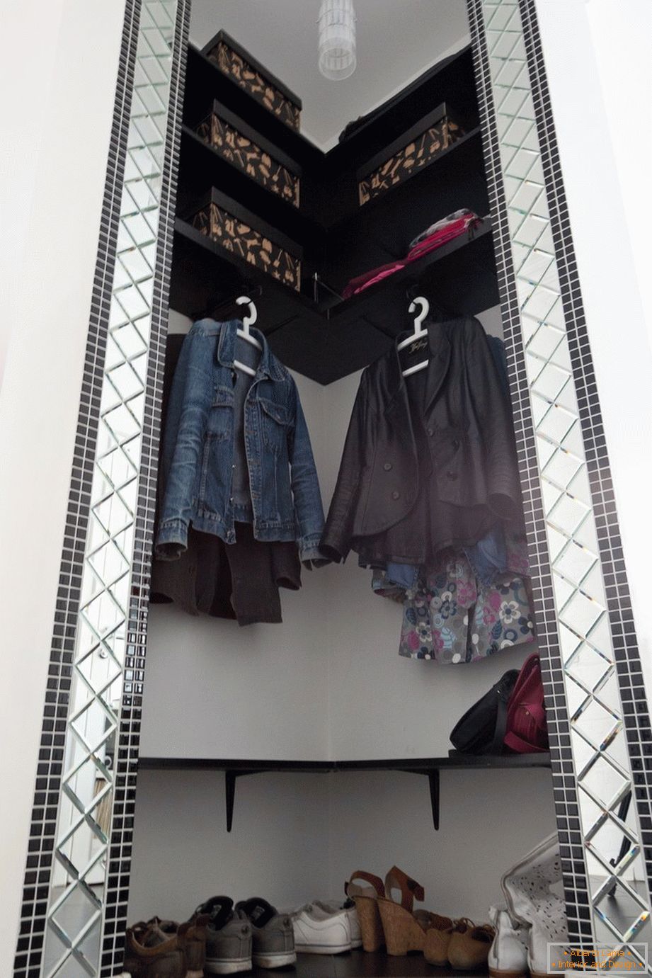 Garderob za odeću u hodniku