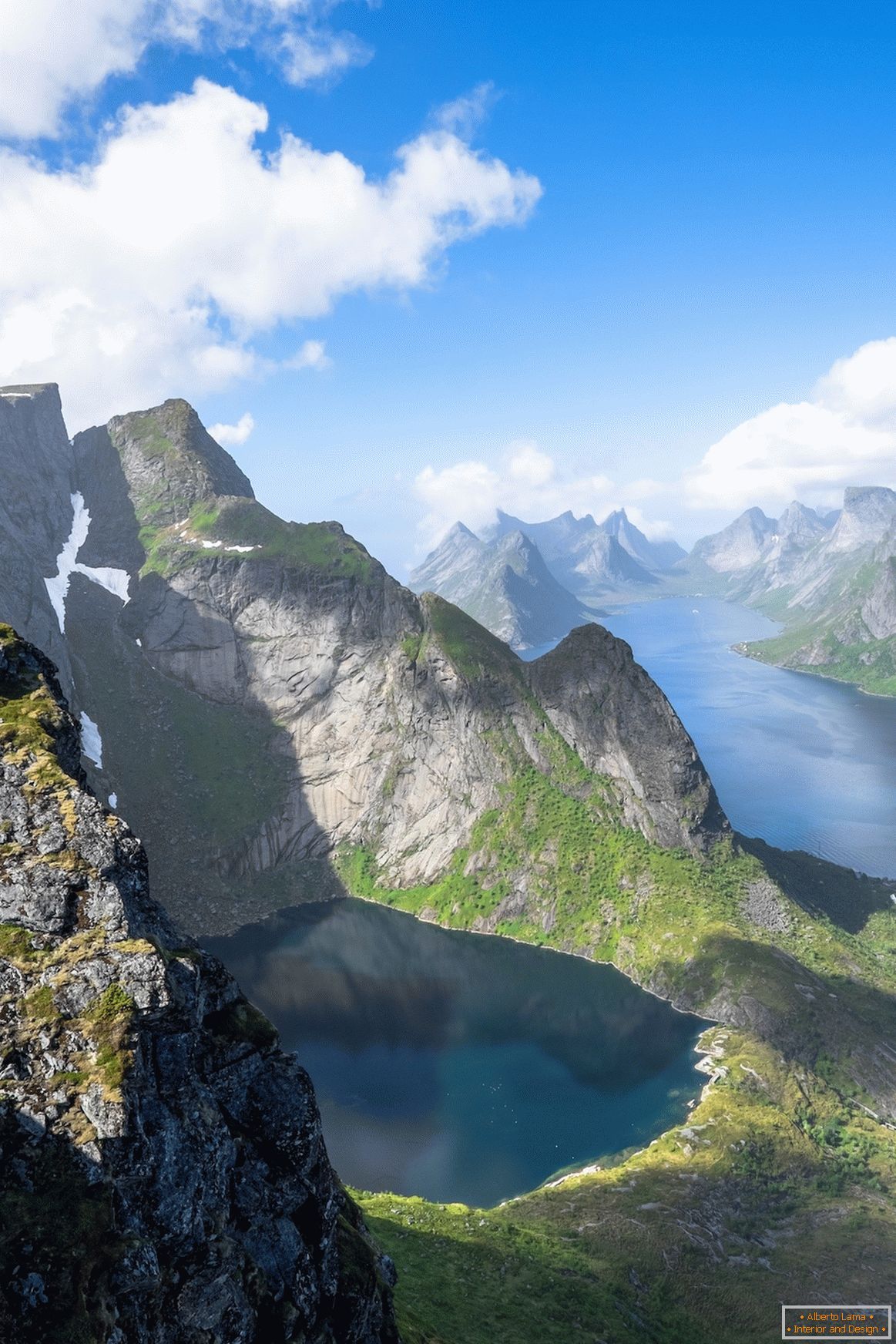 Norveška iz pogleda ptičje perspektive