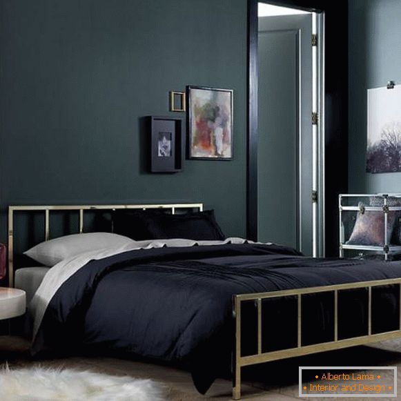 Jednostavan ali bogat dizajn spavaće sobe