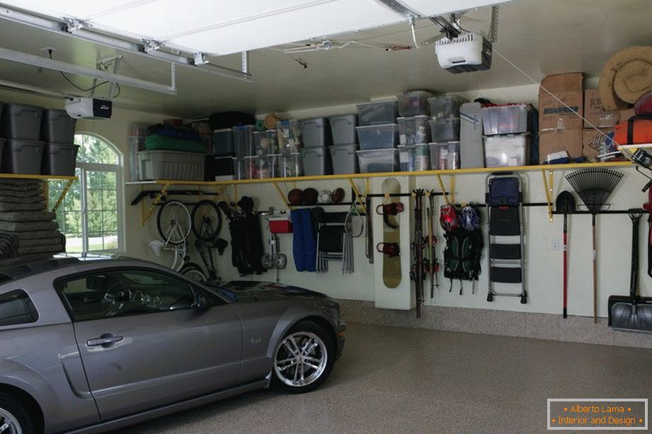 Uređenje skladišnog prostora u garaži