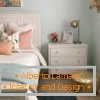 Elementi dekora u spavaćoj sobi za devojčicu