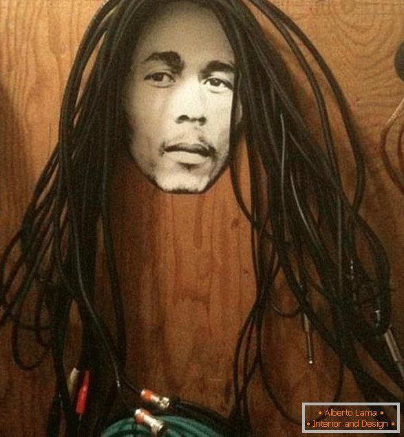 Žice u obliku Bob Marley kose