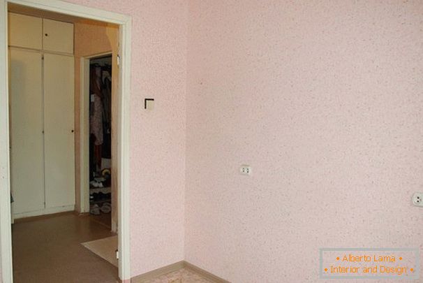 Roze pozadine u sobi