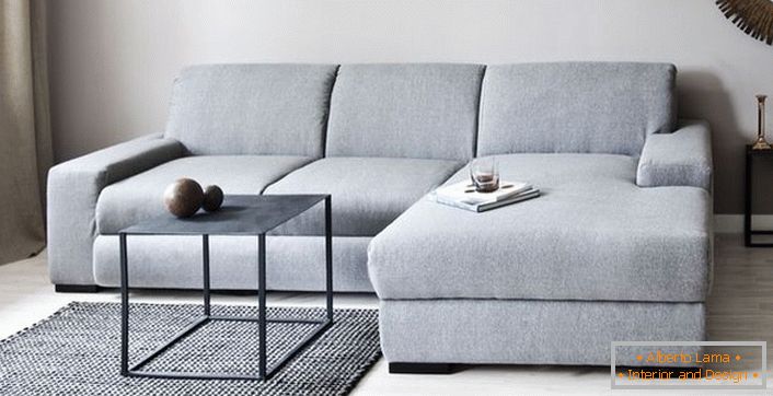 Planirate unutrašnjost dnevne sobe u stilu skandinavskog minimalizma.