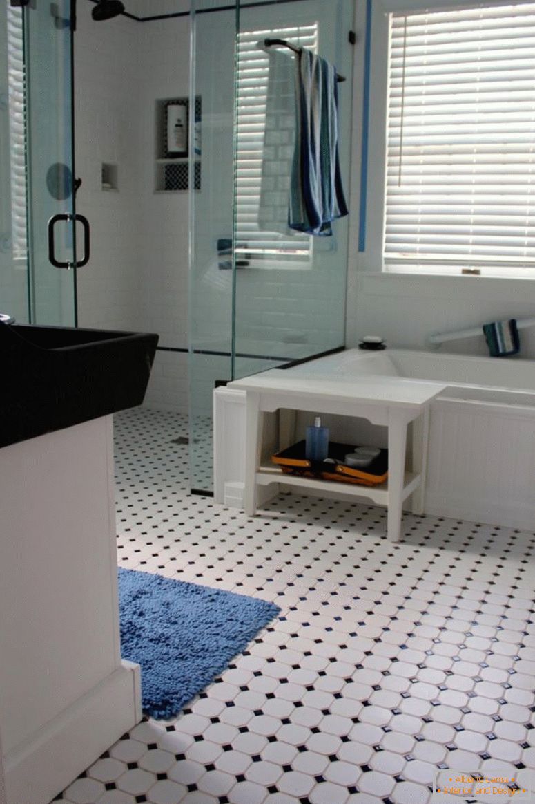 kupatilo-fancy-belo-kupatilo-ukrašavanje-dizajn-ideja-sa-crnom-bijelim-pločom-kupatilo-pod-zajedno-s-kvadrati-tuš-soba-i-bijeli- prekrasne-vintage-kupatilo-pločice-obrasci